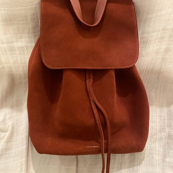 Mansur Gavriel Suede Backpack